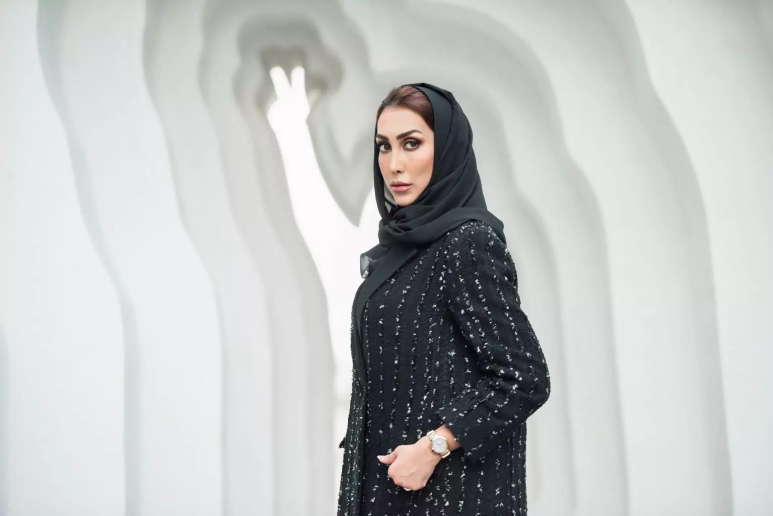 Khadija Al Bastaki, Senior Vice President of Dubai Design District (D3), Luxe Gulf Magazine