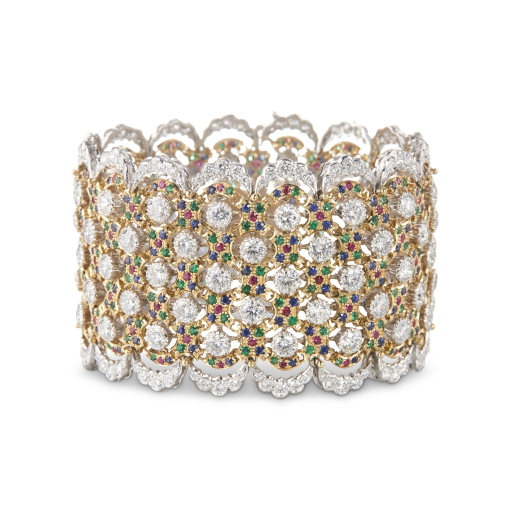 Buccellati, jewellery, luxury, luxe gulf magazine, luxegulf magazine, macau luxury jewellery, Mosaico Flexible Bracelet Buccellati, flexible bracelet