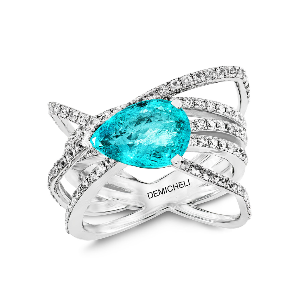 Oval Tourmaline - Energy Flow Pendant - The Elegance of DEMICHELI - Luxe Gulf Magazine