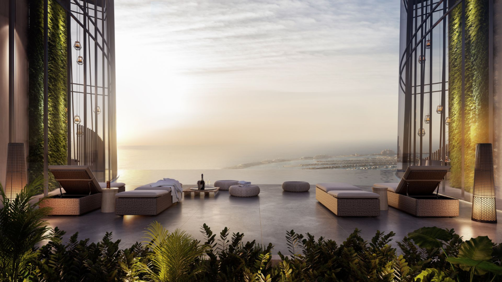 Ciel Marina Dubai Skyline Infinity Pool - LuxeGulf Magazine