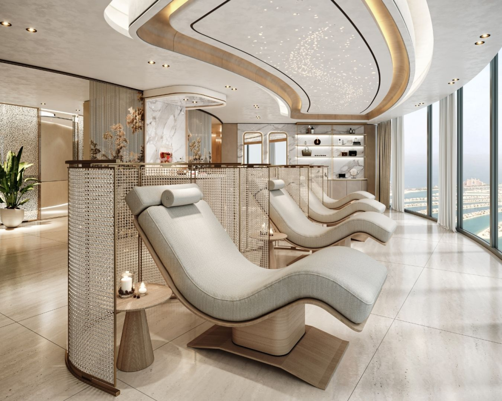 Ciel Marina-Spa_Waiting and Deck Beverages Station