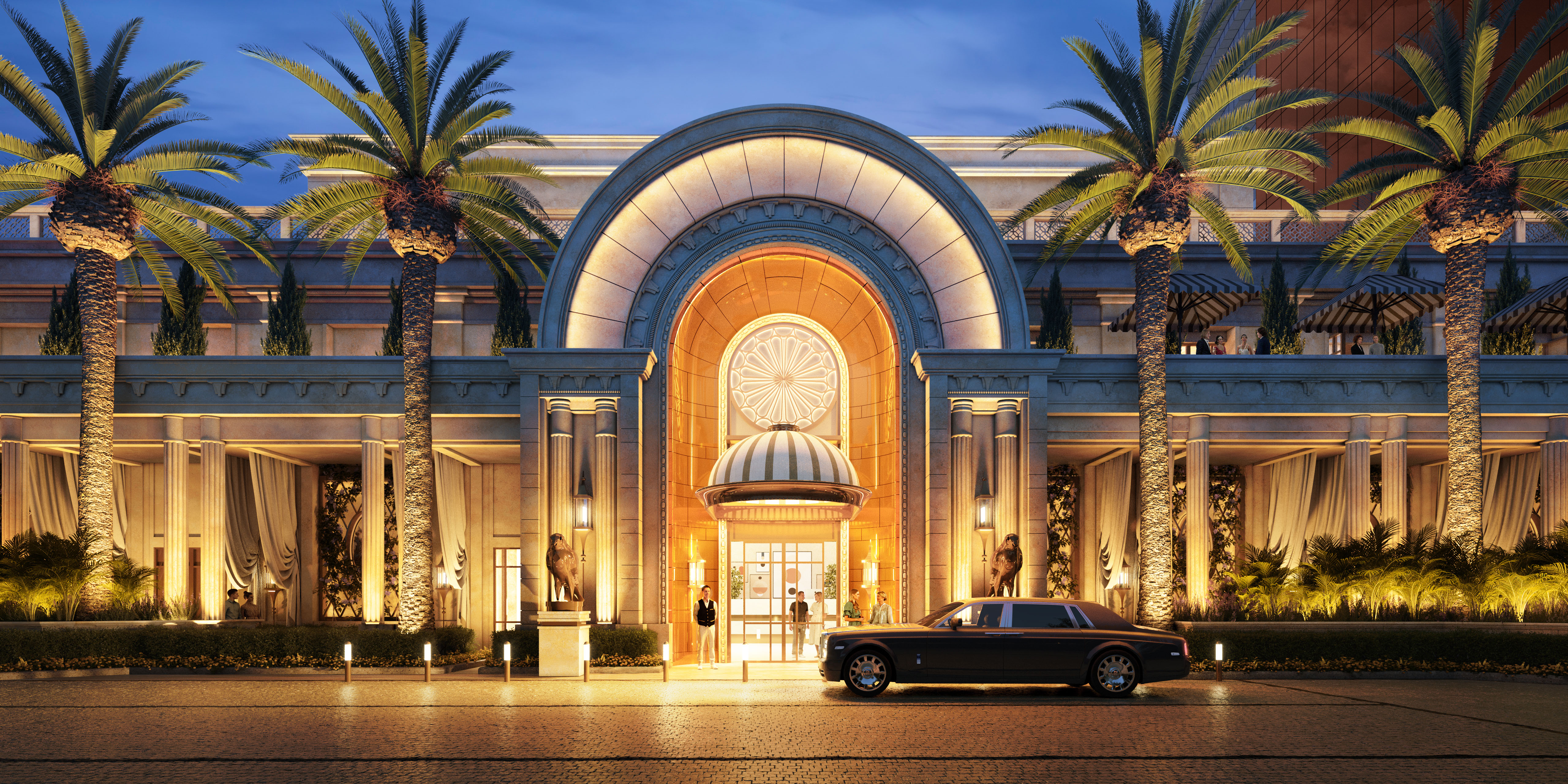 Enclave Porte Cochere Wynn Al Marjan