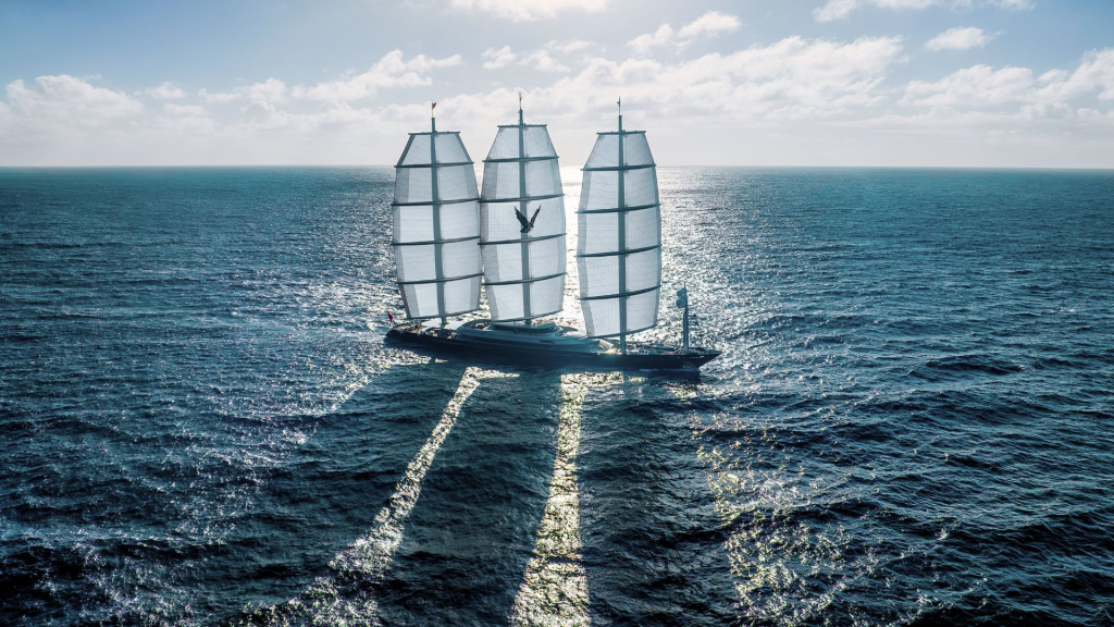 Jumeirah Maltese Falcon Drone Shot Aerial vIEW