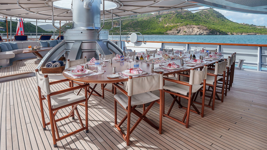 Jumeirah Maltese Falcon Exterior Deck Outdoor Lounge