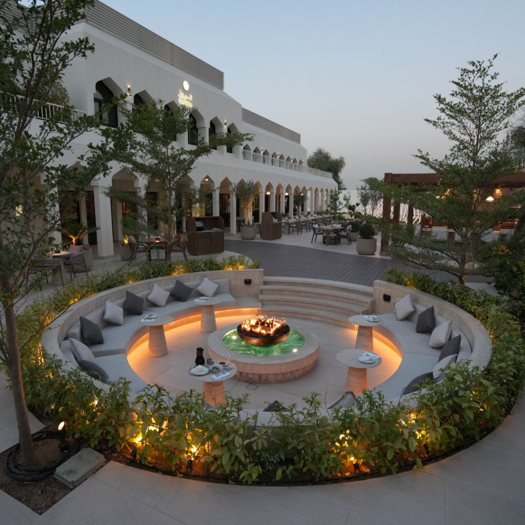 Gerbou Ramadan Dubai Emirati Cuisine Outdoor Garden