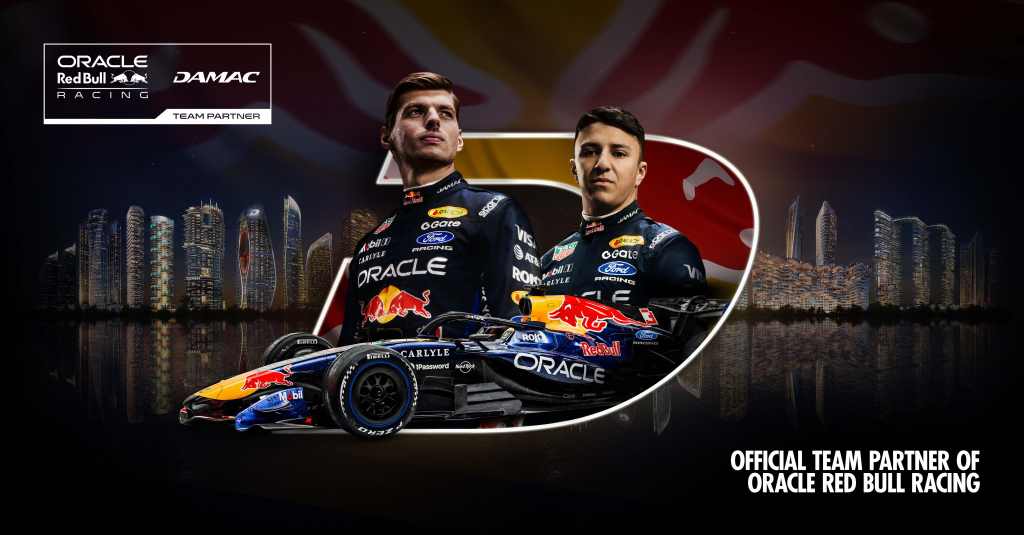 DAMAC Accelerates Onto the Global Stage with Oracle Red Bull Racing