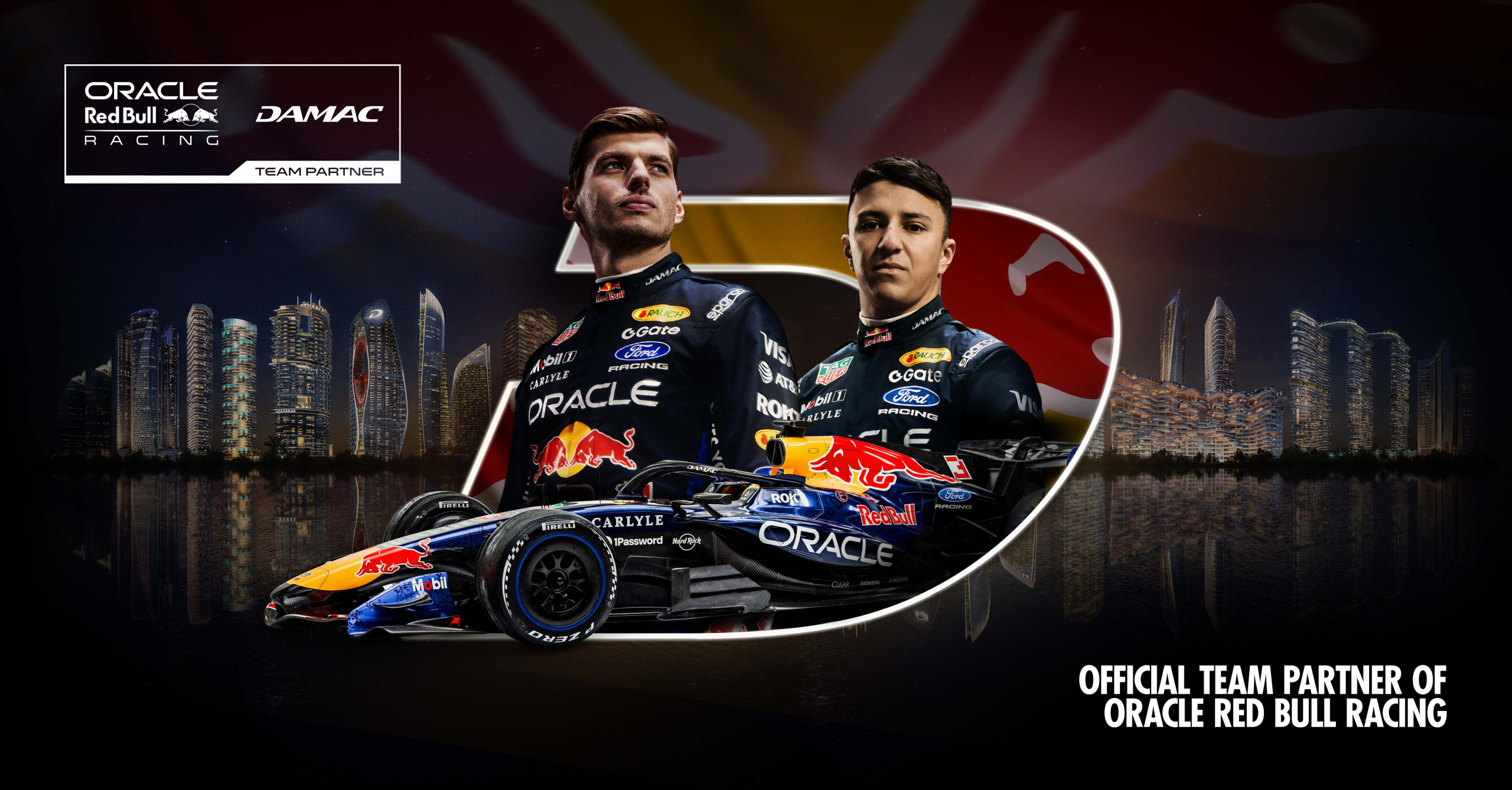 DAMAC Accelerates Onto the Global Stage with Oracle Red Bull Racing