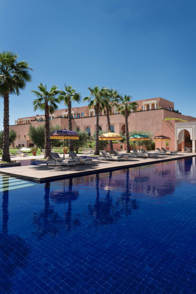 The Oberoi Marrakech Luxury Villas Atlas Views - Michelin Dining - Pool View