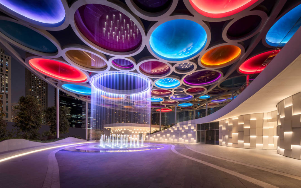 The Plaza Uptown Dubai DMCC New Open-Air Events Hub - LuxeGulf Magazine The Plaza - Interior